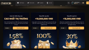 Tổng quan khuyến mãi SOC88